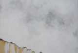 Sainte Marguerite sur Mer / 100x100 cm / 2018 / Acrylique Collage Encre